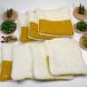 Lot de 7 Lingettes démaquillante lavable