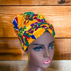 Bonnet turban wax